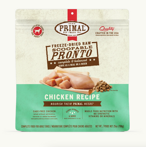 Primal Pronto Dog Freeze-Dried Chicken