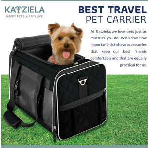Carrier Black Airline Approved Quilited Companion