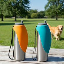 Load image into Gallery viewer, Insulated  Insulated Double Wall Dog Travel Water Bottle  20oz