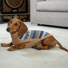 Load image into Gallery viewer, Ice Magic Navy Alpaca Dog Sweater