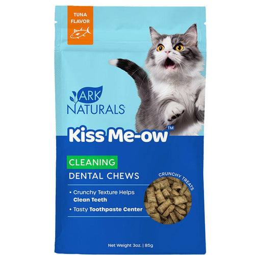 Ark Naturals cat dental chews kiss me-ow cleaning tuna