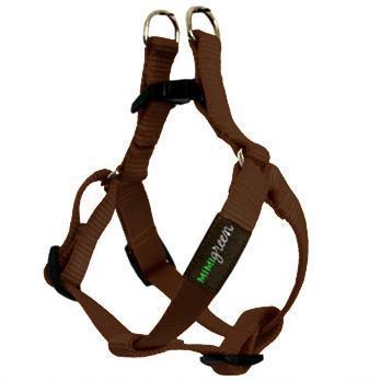 Mimi Green Nylon Webbing Chocolate