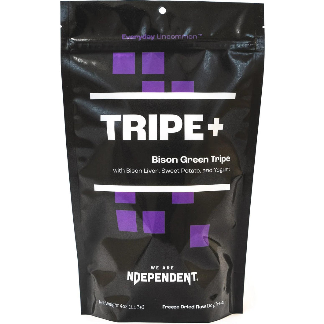 Ndependent tripe+ bison green tripe 4oz.