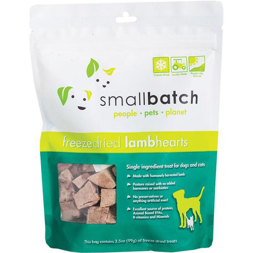 Small Batch Freeze Dried freezedried lamb hearts