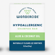 Load image into Gallery viewer, Wondercide Hypoallergenic Shampoo Bar trial size