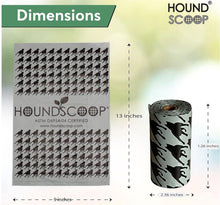 Load image into Gallery viewer, HOUNDSCOOP  120-Count Pet Waste Bags Unscented