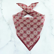 Load image into Gallery viewer, Starry Plaid Bandana