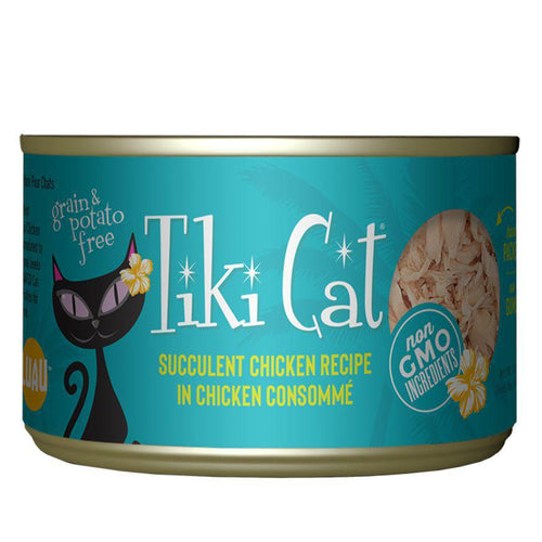 Tiki cat Luau Puka Puka Succulent Chicken 6oz