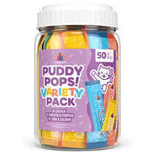Load image into Gallery viewer, Weruva Lickable Puddy Pops Variety Pack