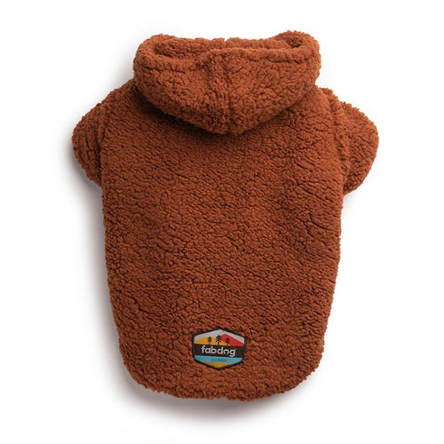 Rust Sherpa Hoodie
