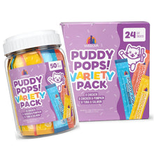Load image into Gallery viewer, Weruva Lickable Puddy Pops Variety Pack