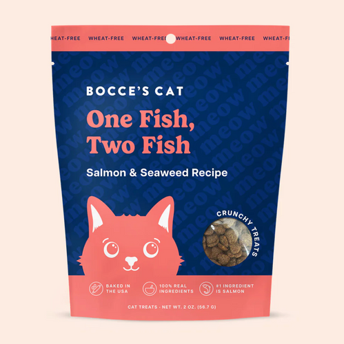 Bocce's Bakery Cat One Fish Two Fish 2oz