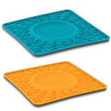 Load image into Gallery viewer, Messy Mutts Framed Spill Resistant Silicone Dog Lick Bowl Mat