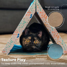 Load image into Gallery viewer, Catstages Fold Away Tunnel Cat Scratcher