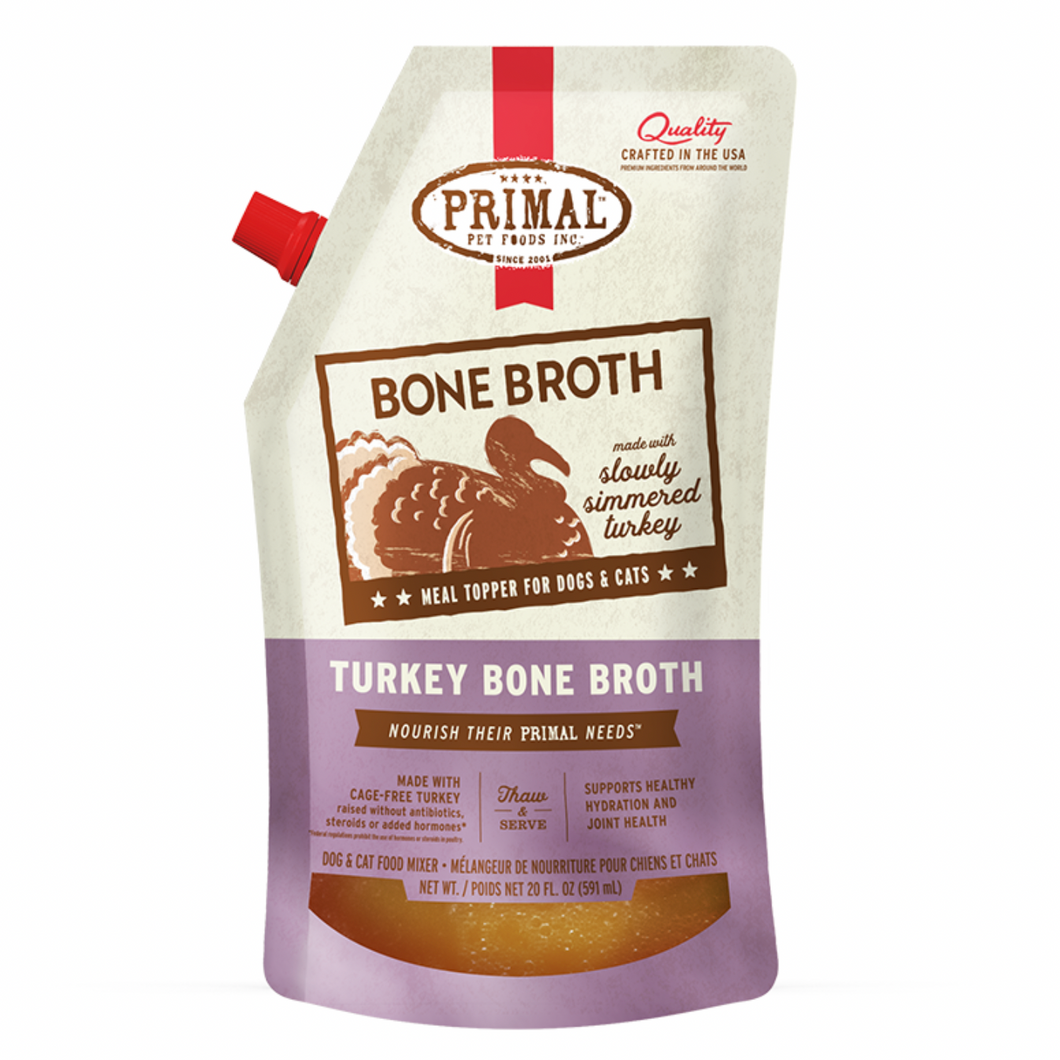 Primal frozen bone broth Turkey