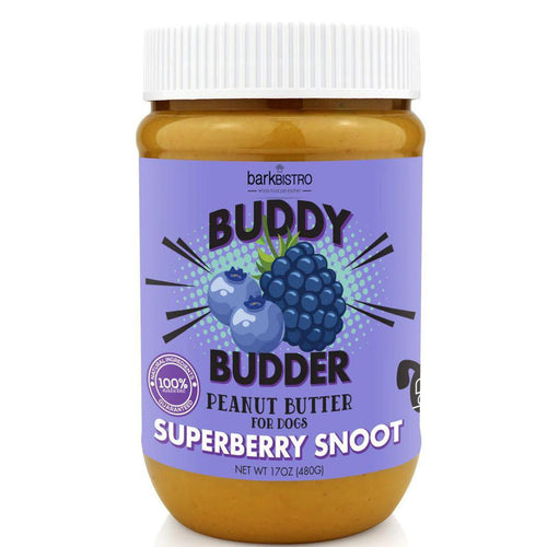 Bark Bistro Superberry Snoot BUDDY BUDDER 17oz jar