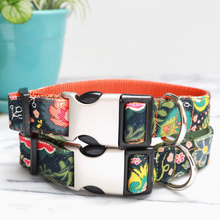 Load image into Gallery viewer, Midge Floral Canvas Collar Orange