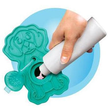 Load image into Gallery viewer, KONG ZoomGroom Bubbles Rubber Dog Brush Large