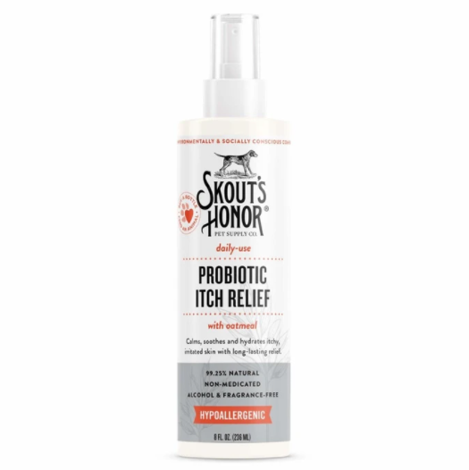 Skout's probiotic anti-itch relief