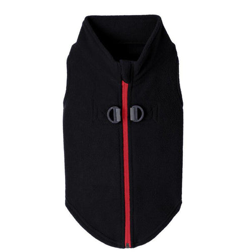 Zip up Fleece Black