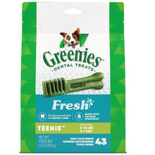 Load image into Gallery viewer, Greenies fresh Dental Dog chew 12oz