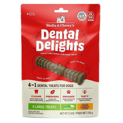Stella & Chewy's dental delights chicken & parsley Large
