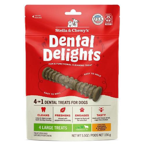Stella & Chewy's dental delights chicken & parsley Large