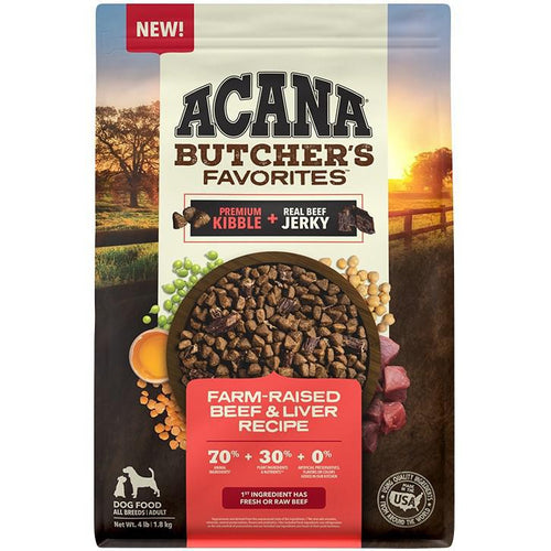 Acana Butcher’s Favorites Farm-Raised Beef & Liver GF