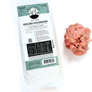 Oma's Pride D/C Ground Duck Meat & Bone 1 lb