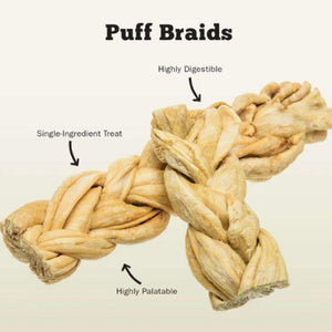 Red Barn Puff Braid Large 9"