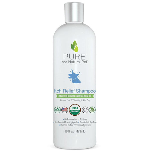 Pure and Natural Itch Relief Organic Shampoo 16oz.