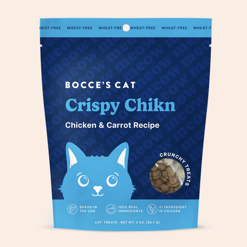 Bocce's Bakery Cat Crunchy Crispy Chicken 2oz