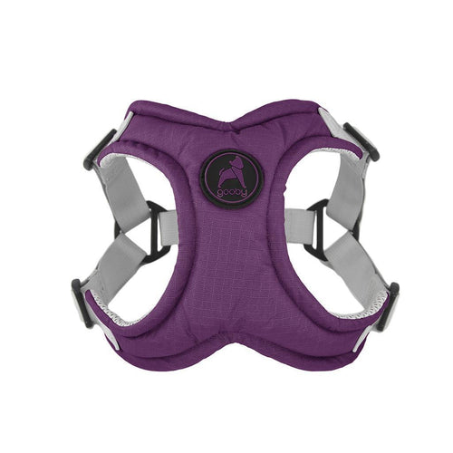 Gooby Memory Foam Harness Purple
