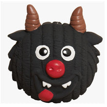 Load image into Gallery viewer, Hugglehounds Naughty or Nice: Grumpus &amp; Santa Ruff-Tex Ball
