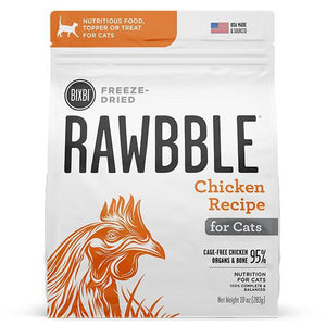 Bixbi rawbble cat freeze dried grain free chicken 3.5oz