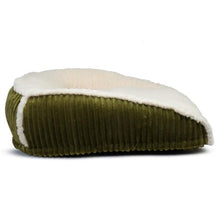 Load image into Gallery viewer, Hugglehounds Scout Perfect Bolster Bed Olive