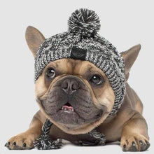 Load image into Gallery viewer, Polar Pom Pom knit  Hat Charcoal