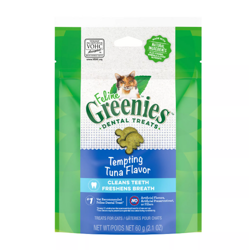 Greenies feline Tuna dental treat