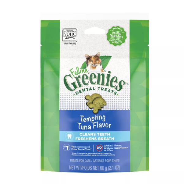 Greenies feline Tuna dental treat