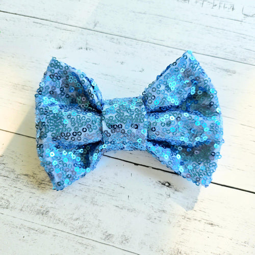 Sparking Bow Tie Blue