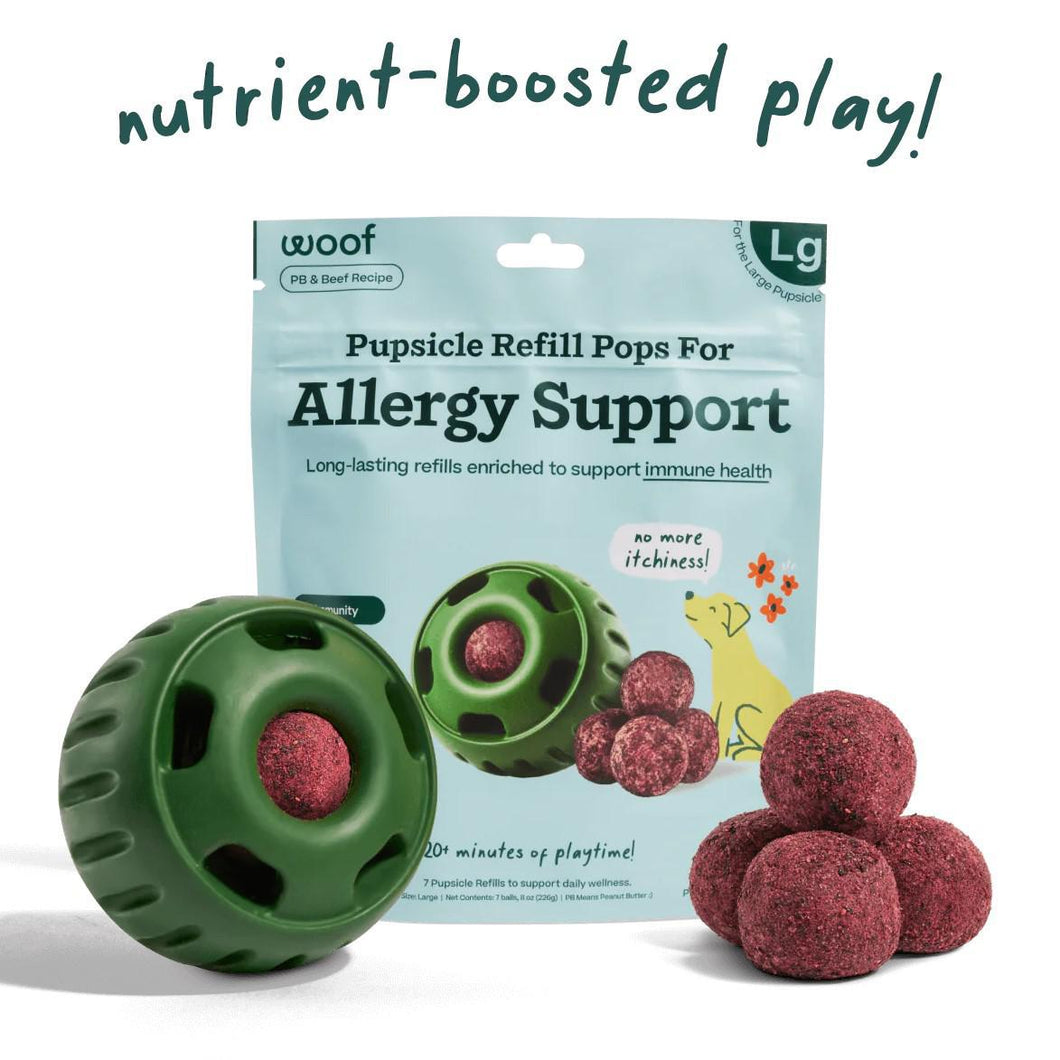 Woof Pet Pupsicle Refill Allergy Support