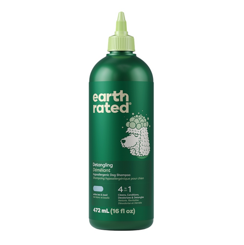 Earth Rated Dog Shampoo Detangling 16oz