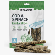 Load image into Gallery viewer, Icelandic+ Cod &amp; Spinach Combo Sticks