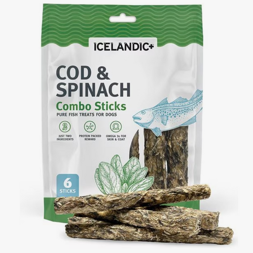 Icelandic+ Cod & Spinach Combo Sticks