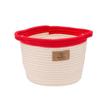 Load image into Gallery viewer, ORE Rope Toy bucket with red trim