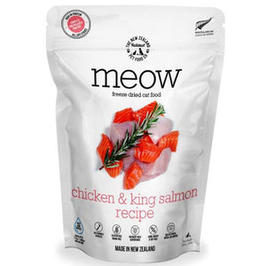 NZ Natural  Meow Chicken & King Salmon  Freeze Dried