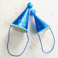 Load image into Gallery viewer, Party hat blue
