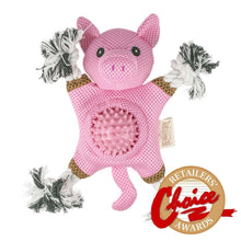 Load image into Gallery viewer, Piggy 2-in-1 Dog Toy