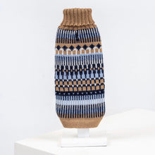 Load image into Gallery viewer, Ice Magic Navy Alpaca Dog Sweater