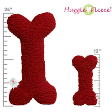 Load image into Gallery viewer, Jolly Red Hugglefleece Bone
